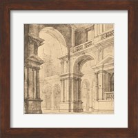 Framed Portico Antico I