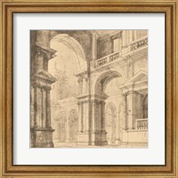 Framed Portico Antico I