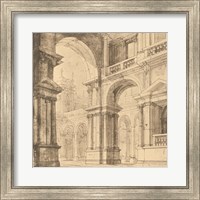 Framed Portico Antico I