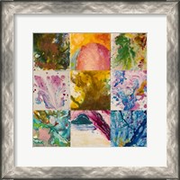 Framed Abstract 6 Panel