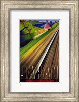 Framed Japanese Railways
