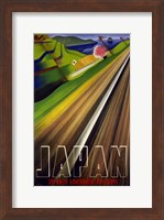 Framed Japanese Railways