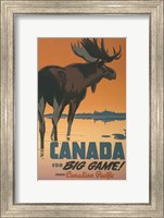 Framed Canada - For Big Game