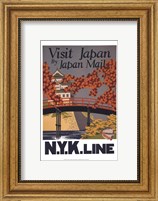 Framed Visit Japan