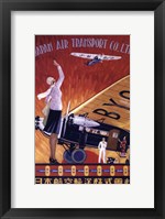Japan Air Transport Framed Print