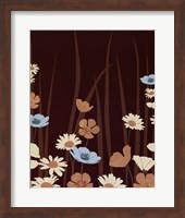 Framed Chocolate Daisy Meadow