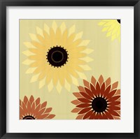 Framed Jewel Sunflower