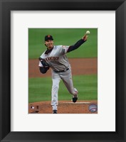 Framed Randy Johnson - 2009 Pitching Action