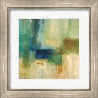Framed Green Abstract