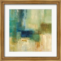 Framed Green Abstract