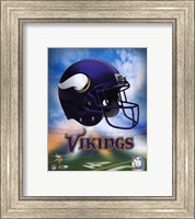 Framed 2009 Minnesota Vikings Team Logo