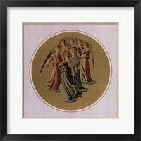 Framed Angels Playing Musical Instruments, (The Vatican Collection)