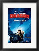 Framed How to Train Your Dragon - style C
