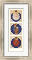 Framed Abstract Circles II, (The Vatican Collection)
