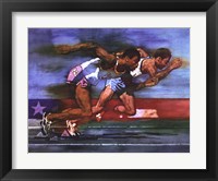 Framed Olympic Track and Field