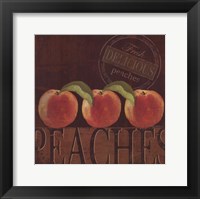 Framed Delicious Peach