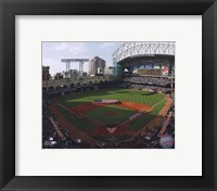 Framed Minute Maid Park 2010 Opening Day