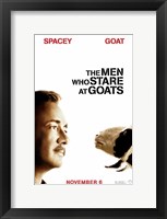 Framed Men who Stare at Goats - style B