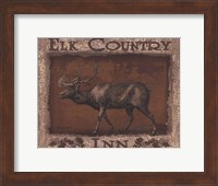 Framed Elk Country - Mini