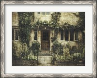 Framed English Cottage IV