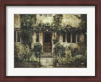 Framed English Cottage IV