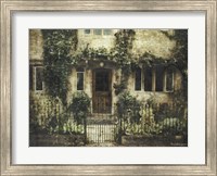 Framed English Cottage IV