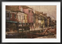 Burano Canal II Framed Print