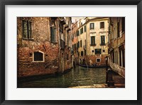 Venetian Canals V Framed Print