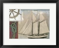 Sailing II Framed Print
