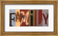 Framed Family Panel