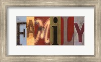 Framed Family Panel