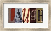 Framed Laugh Panel