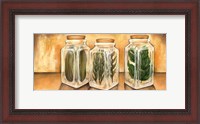 Framed Spice Jars II