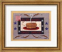 Framed Americanna Bread