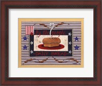 Framed Americanna Bread