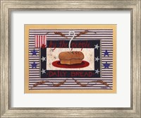 Framed Americanna Bread