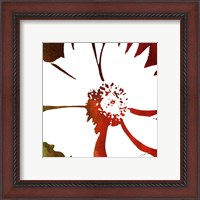 Framed Peace Flowers III