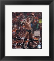 Framed Randy Orton Wrestlemania 26 Action