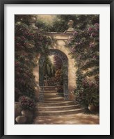 Watson's Garden I Framed Print