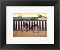 Framed Cycle To The Beach