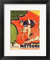 Framed Tour de France 1925