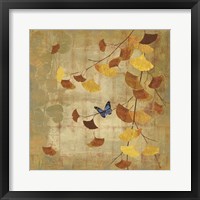 Gingko Branch II Framed Print