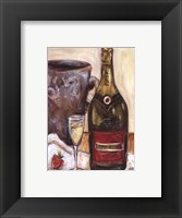 Framed Champagne And Strawberries