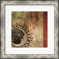 Framed Sun And Moon I