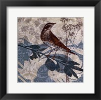 Framed Songbird I