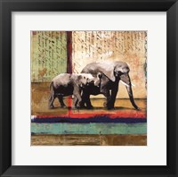 Serengeti Elephant Framed Print