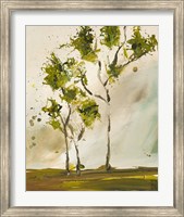Framed Calli Trees I