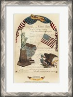 Framed Let Freedom Ring I