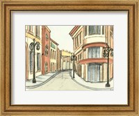 Framed Sketches of Downtown IV