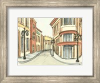 Framed Sketches of Downtown IV